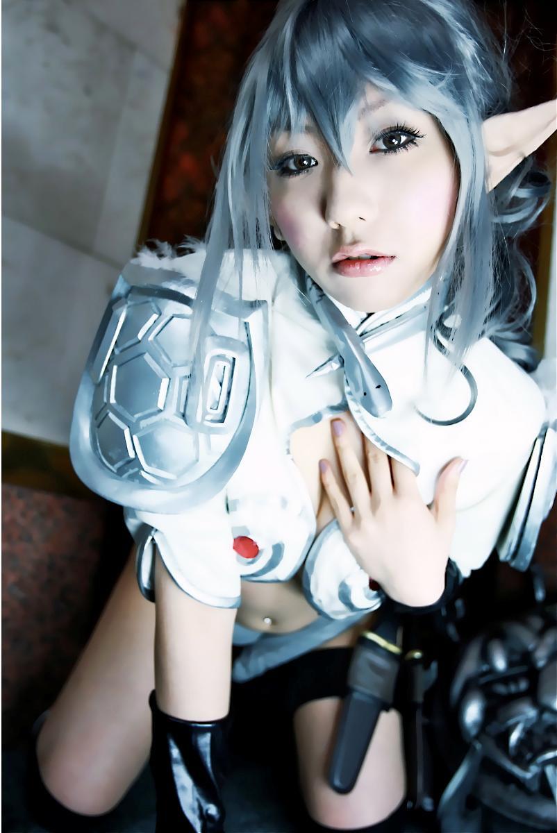 [Cosplay]  Queens Blade  Echidna & Alleyne Vs Tentacles SP2